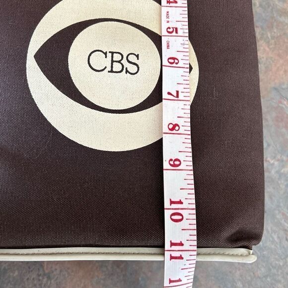 Vintage CBS Network Retro Insulated Lunch Bag Promotional Item Rare - Picture 11 of 11